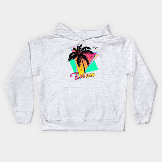 Tulum Kids Hoodie by Nerd_art